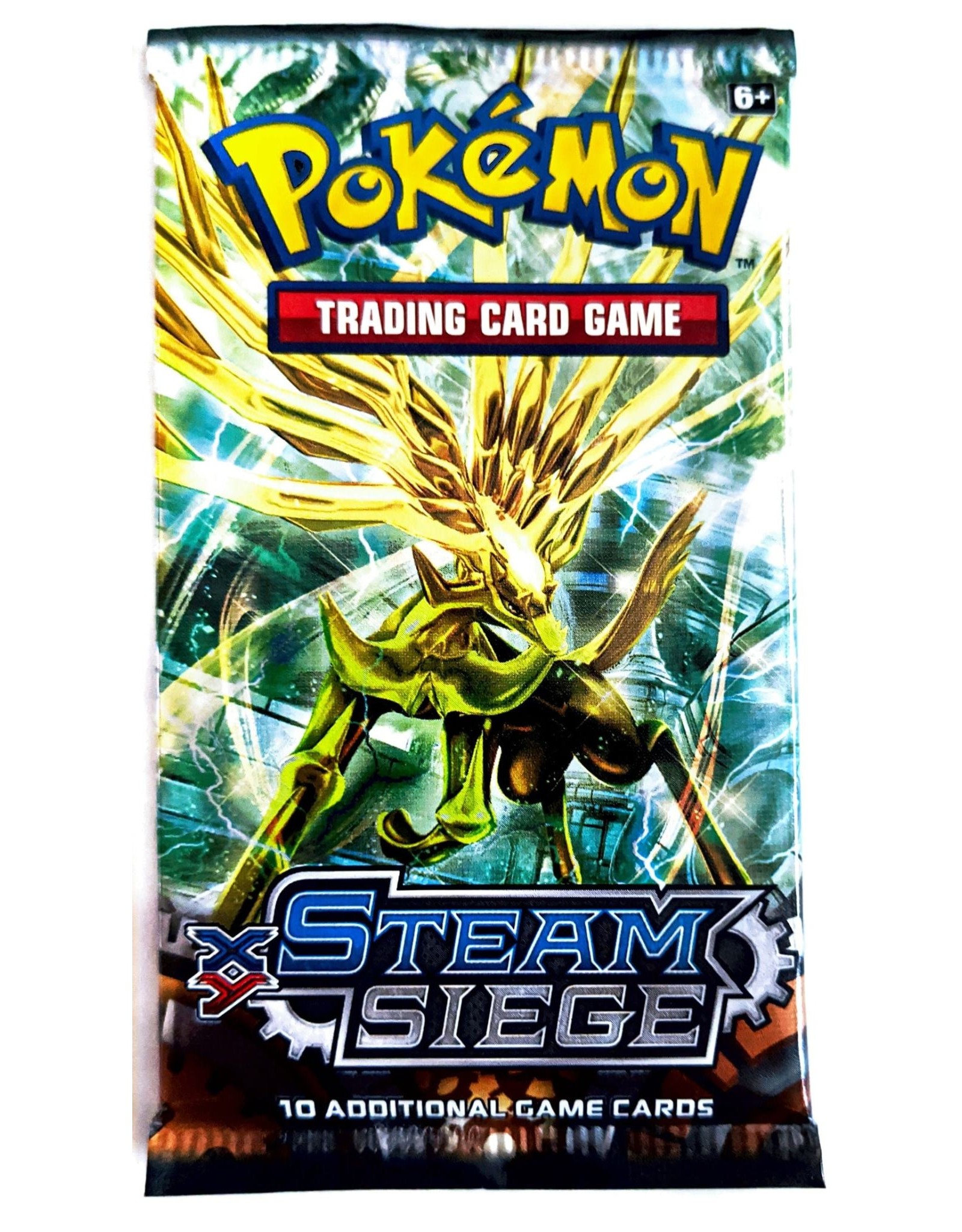 Pokemon Company Pokemon Trading Card Game - XY Steam Siege - Booster Pack (10 cards)