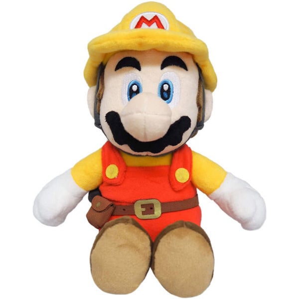 Little Buddy Super Mario Bros - BuilderMario - 9.5" Plush