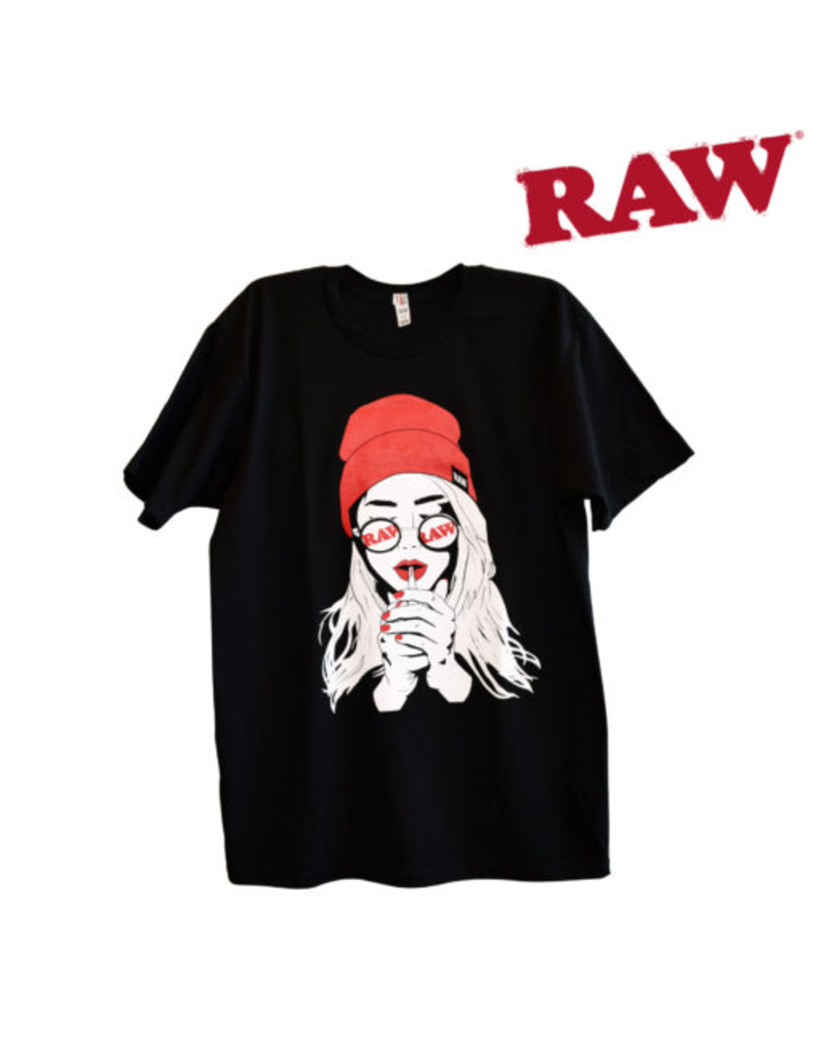 RAW RAW - Smoking Girl Tee