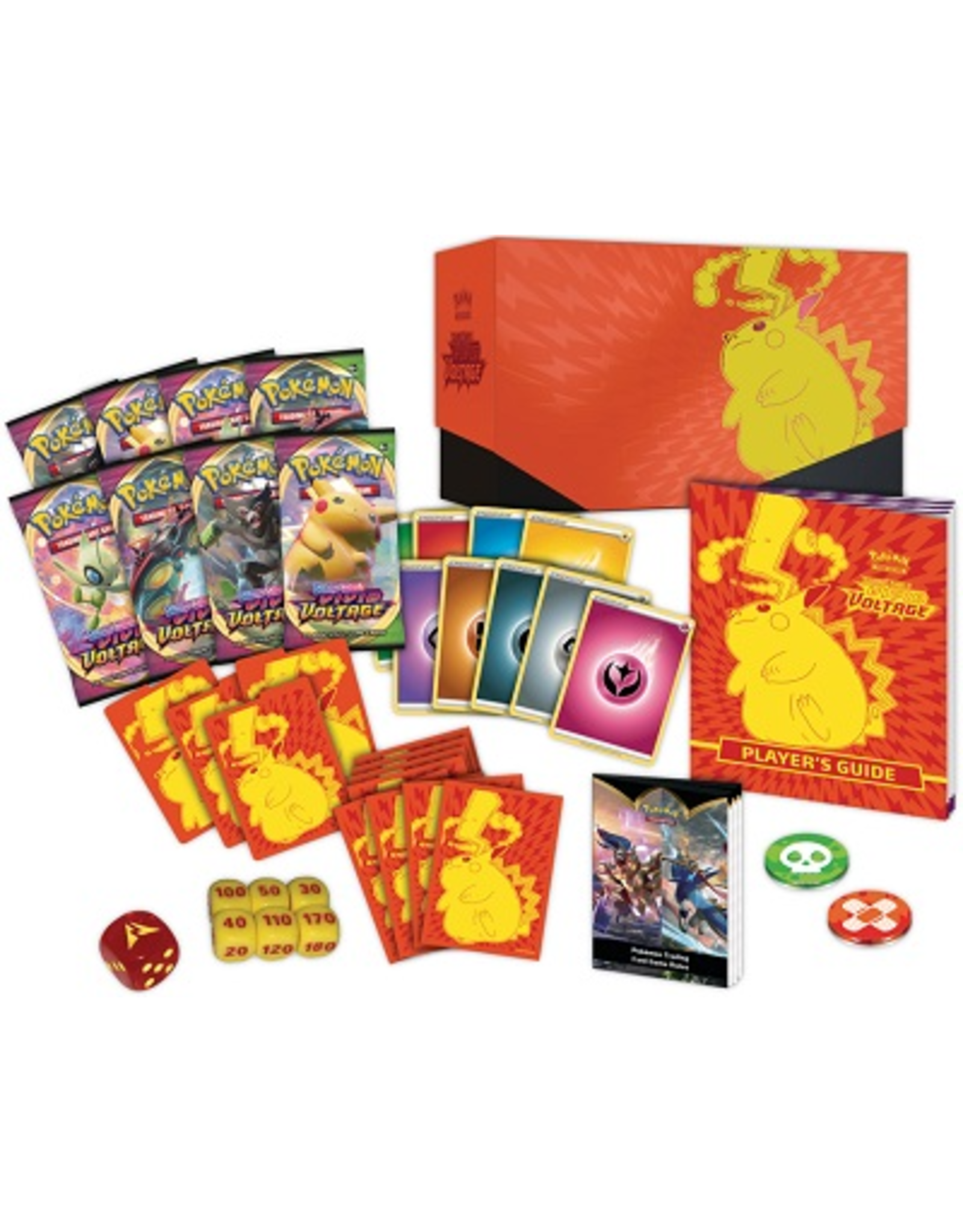 Pokemon Company Pokemon Trading Card Game - Vivid Voltage Elite Trainer Box