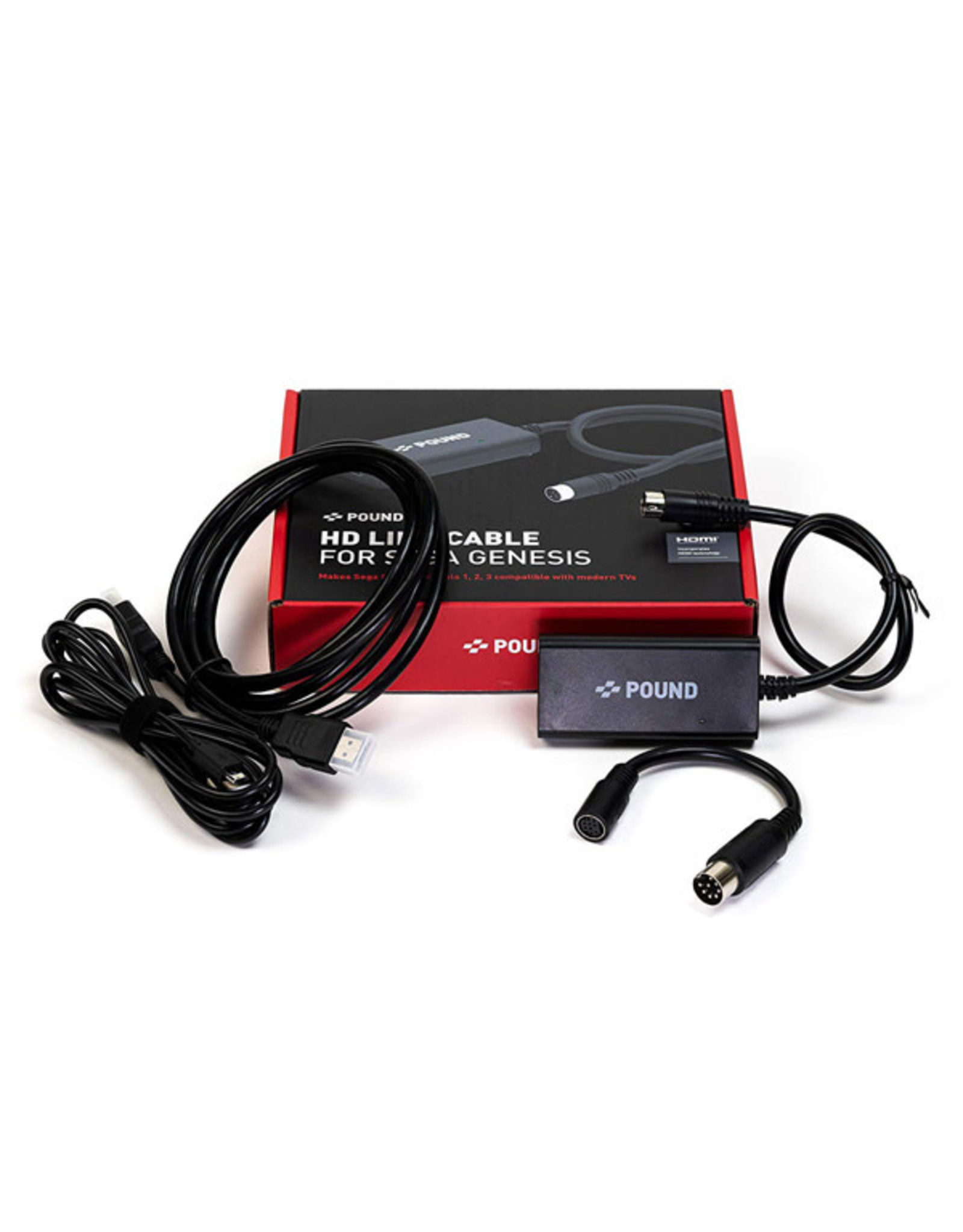 Pound Technology Sega Genesis (Model 1/2/3) - HD Link Cable
