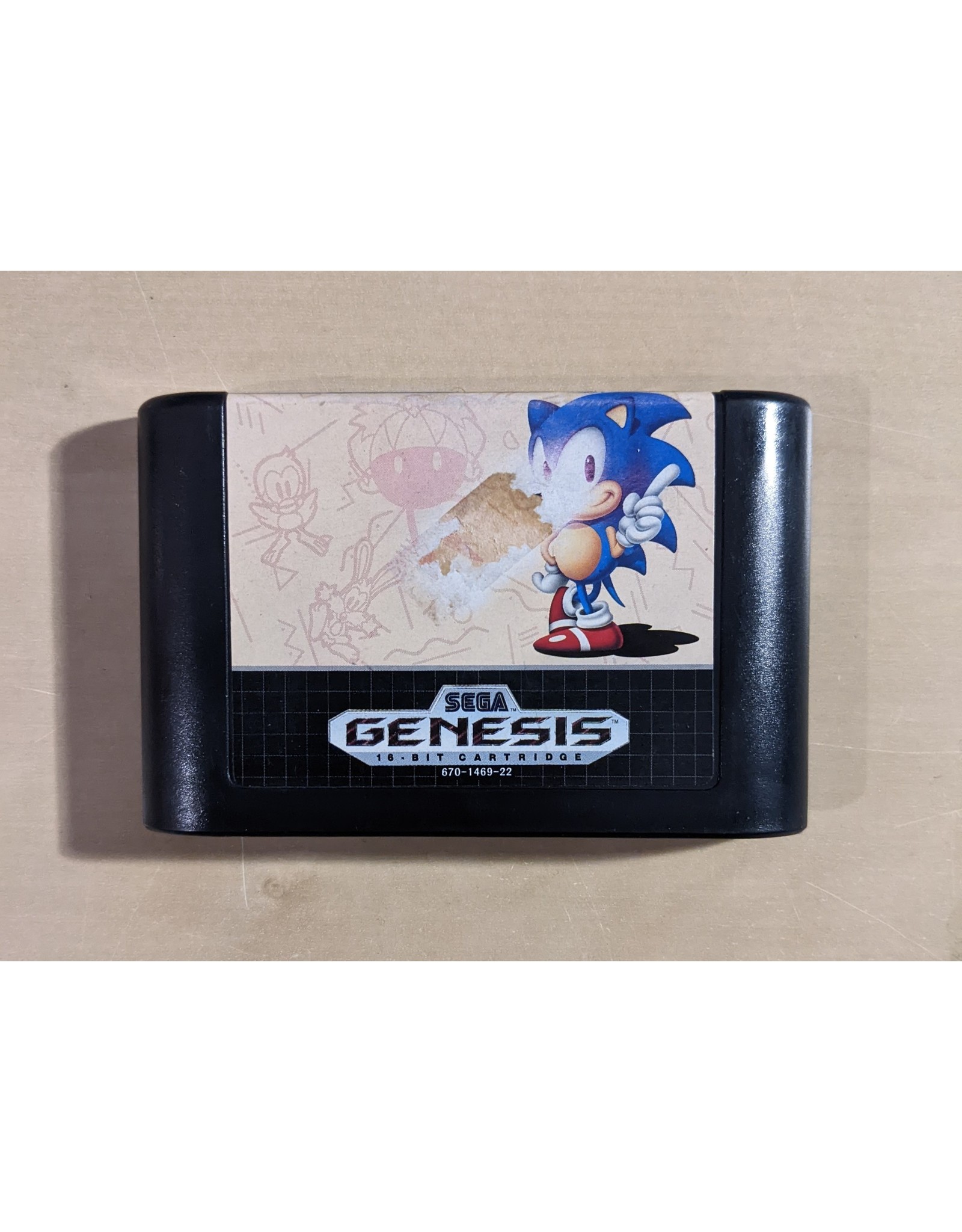 Used Game - Genesis - Sonic The Hedgehog [Canadian Variant, Cart Only]