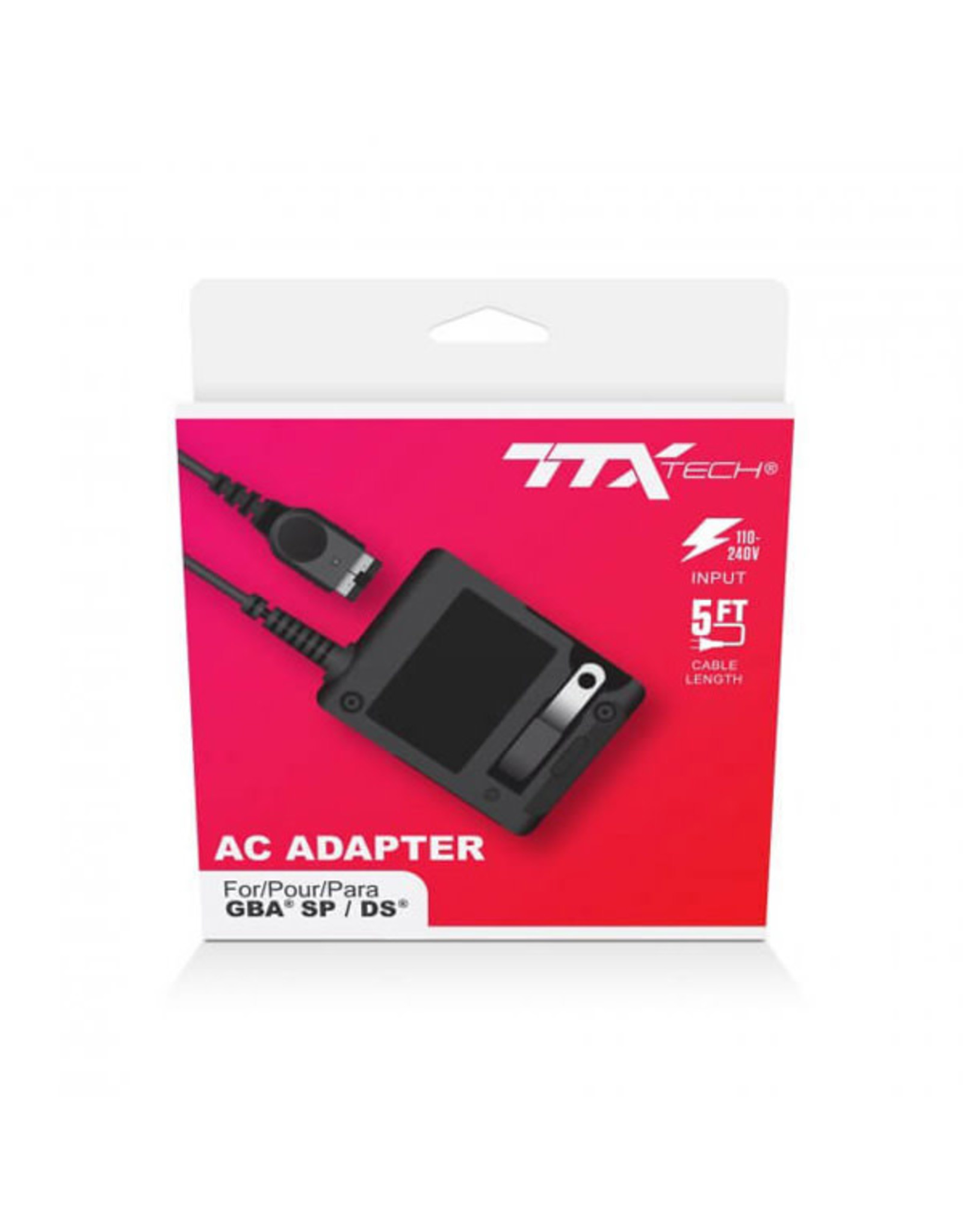 TTX Tech **CLEARANCE** GBA/GBA SP/DS - AC Power Adapter