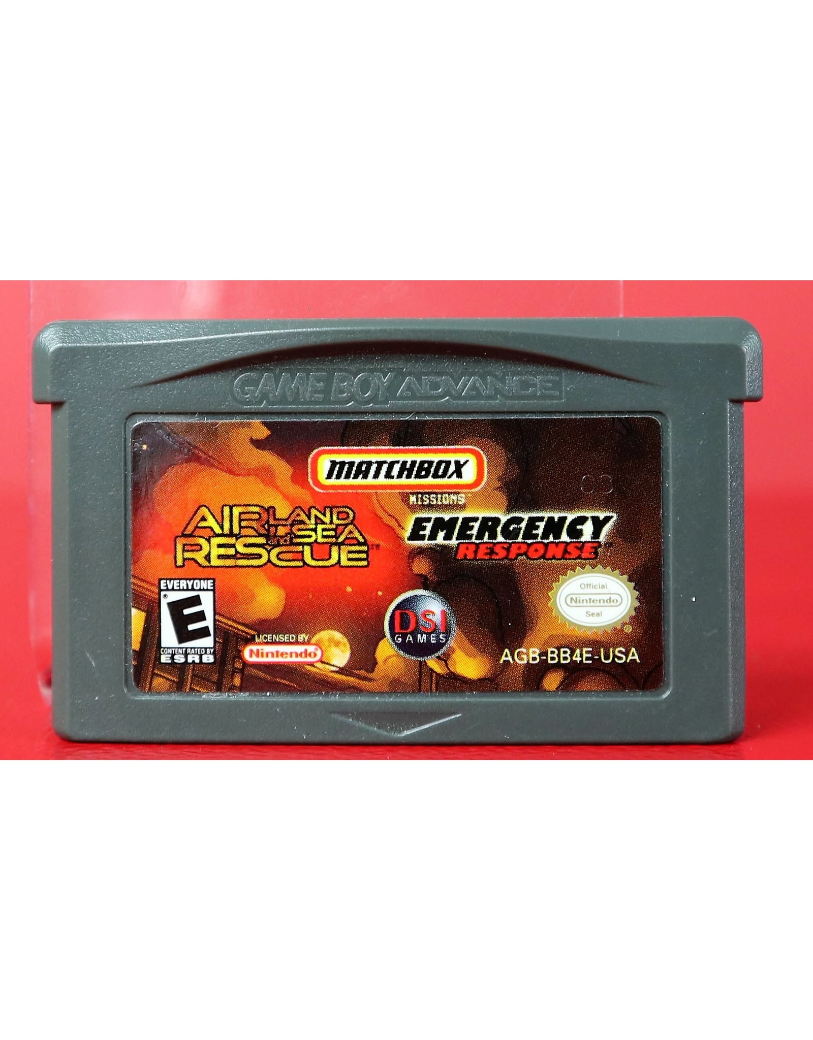 Used Game - Game Boy Advance - Matchbox Air Land Sea Rescue & Emergency Response [Cart Only]