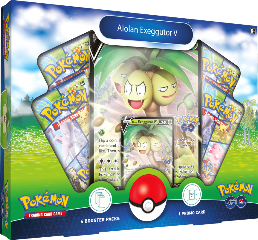 Pokemon Company Pokemon Trading Card Game - Go Collection - Alolan Exeggutor V