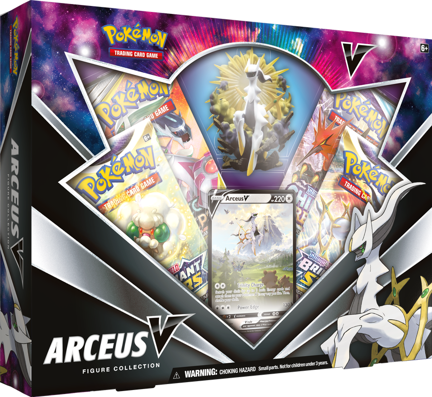 Pokemon Company Pokemon Trading Card Game - Arceus V Figure Collection V Box