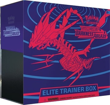 Pokemon Company Pokemon Trading Card Game - Darkness Ablaze Elite Trainer Box