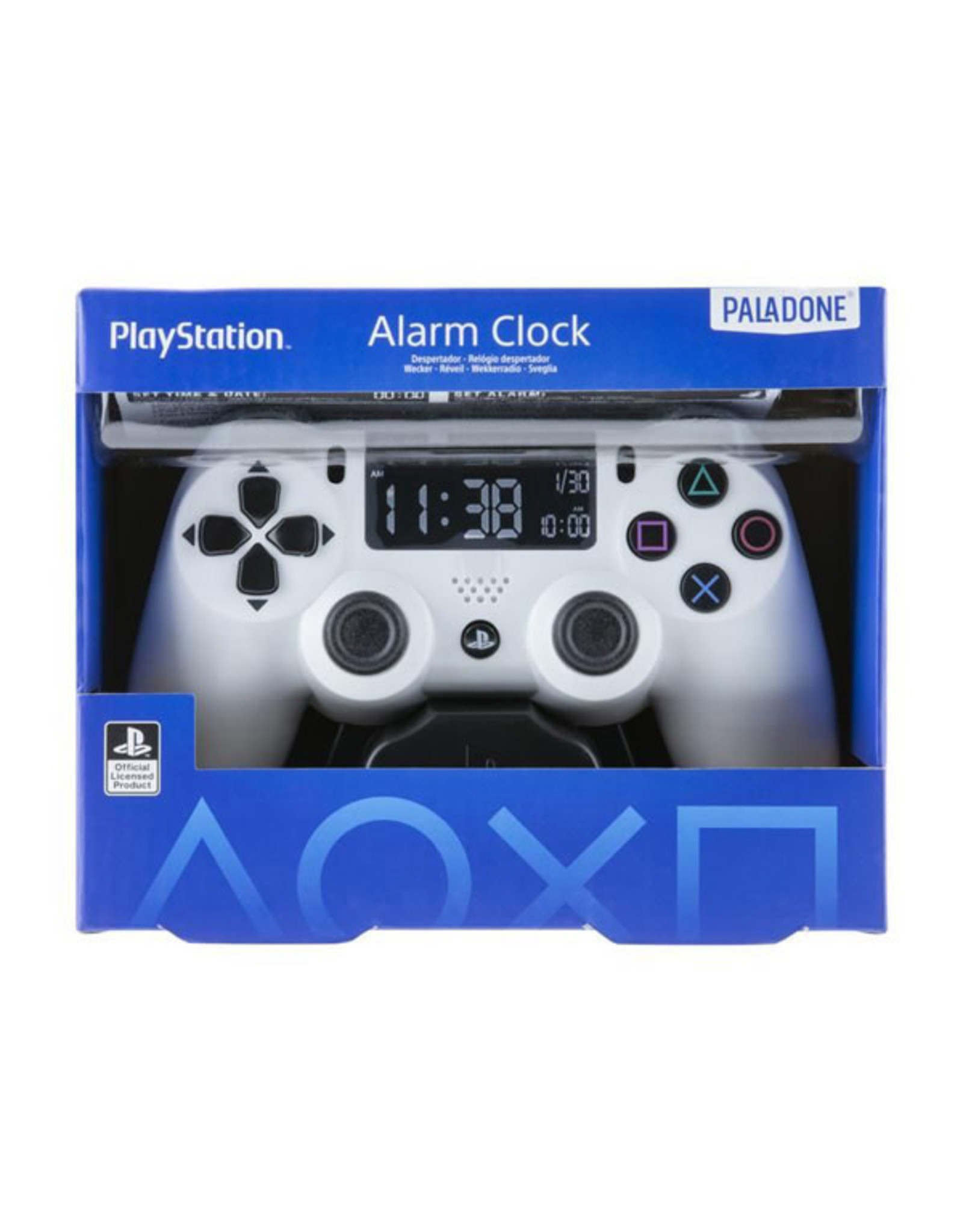 Paladone Playstation - Controller Alarm Clock [White]