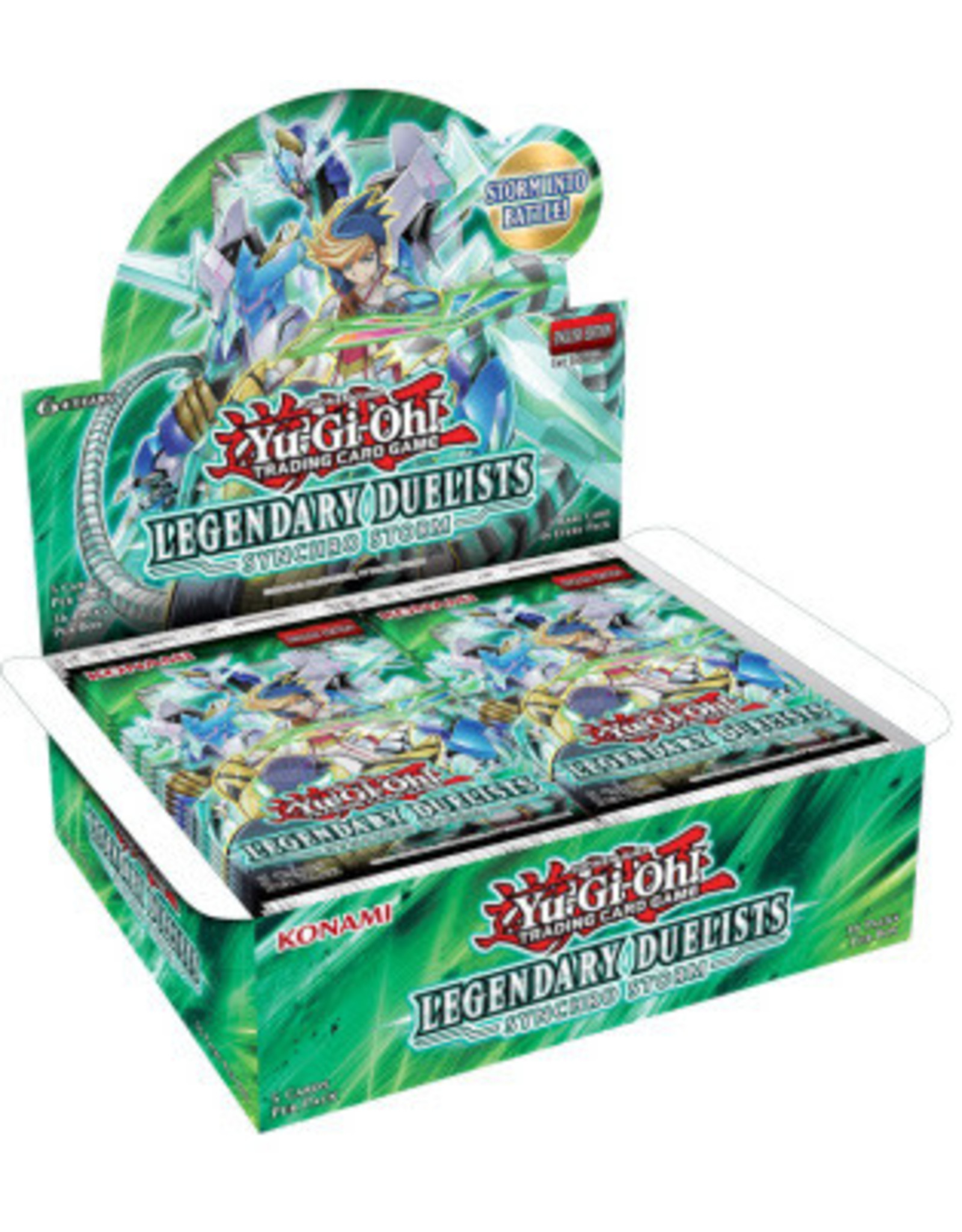 Konami Yu-Gi-Oh! Trading Card Game - Legendary Duelists: Synchro Storm Booster Pack