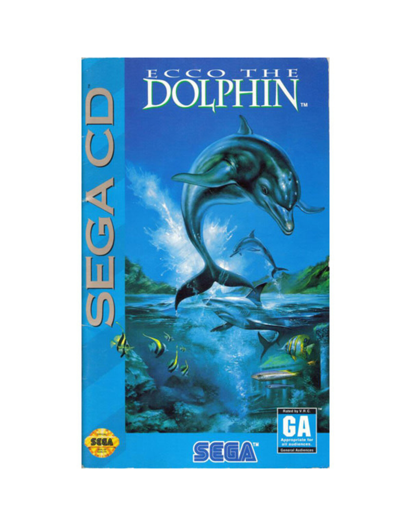 **CLEARANCE** SEGA CD - Ecco The Dolphin [Disc Only]