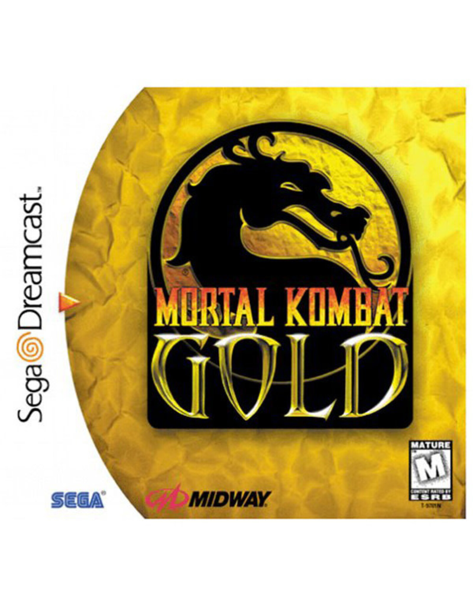 SEGA Dreamcast - Mortal Kombat Gold [Disc Only]