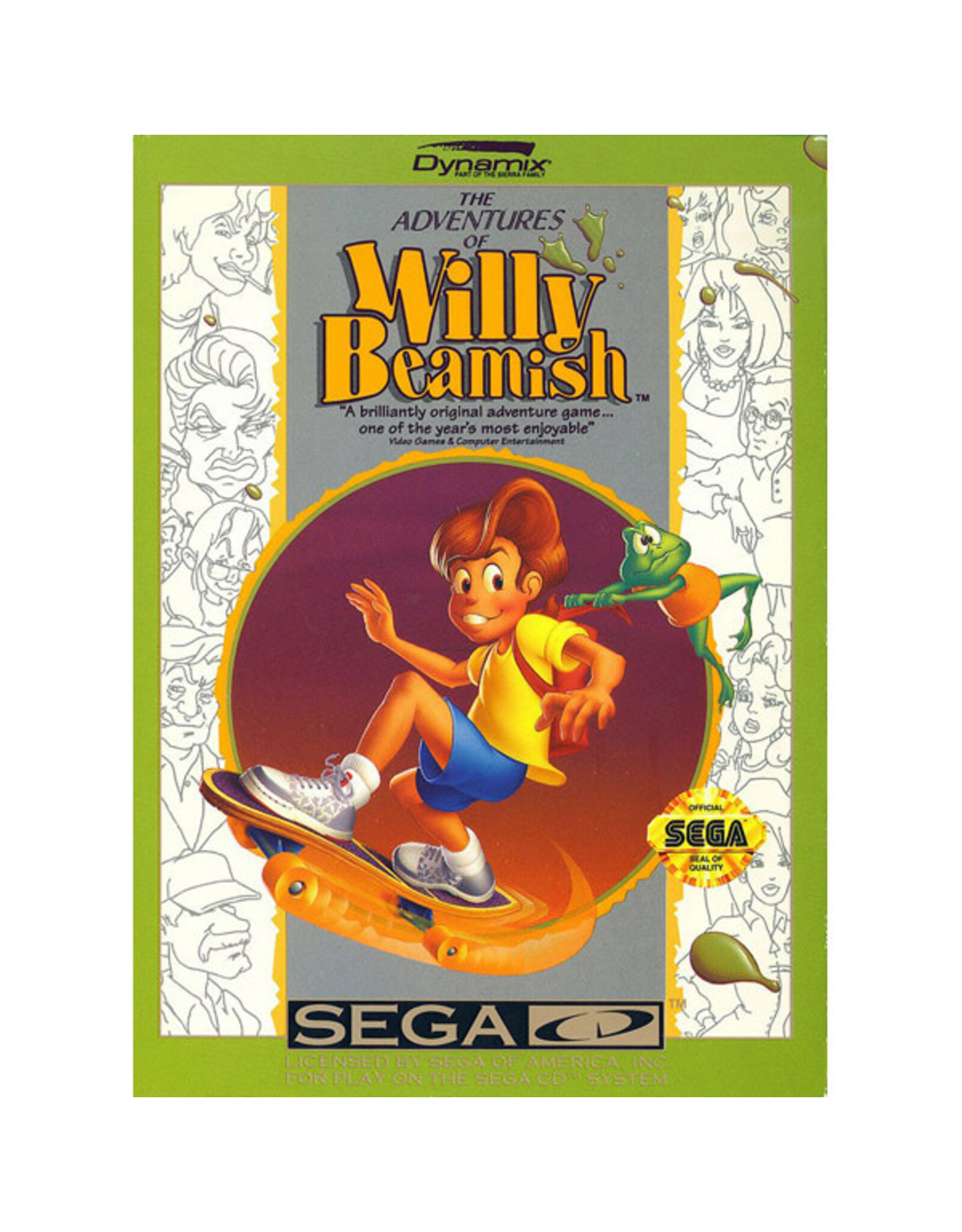 **CLEARANCE** SEGA CD - The Adventures of Willy Beamish [Disc Only]