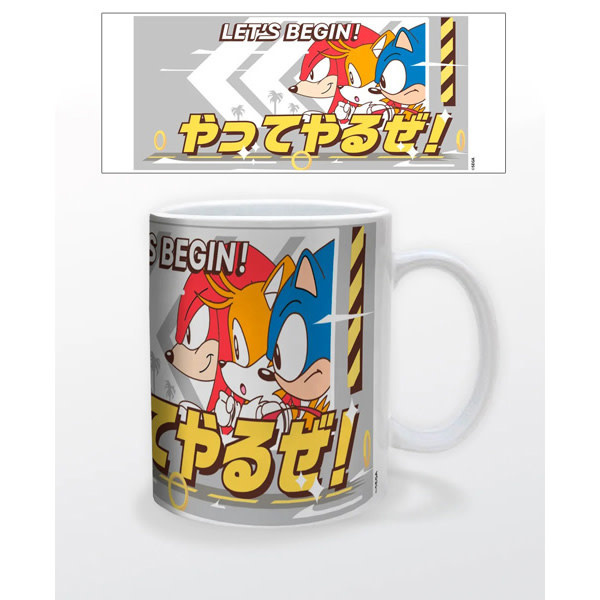 Pyramid America Sonic the Hedgehog - Let's Begin 11oz Ceramic Mug