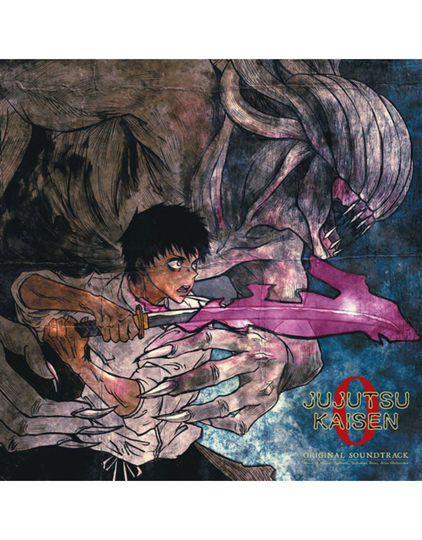 Anime Ltd. Jujutsu Kaisen 0 OST [3LP, Red Splatter Vinyl]