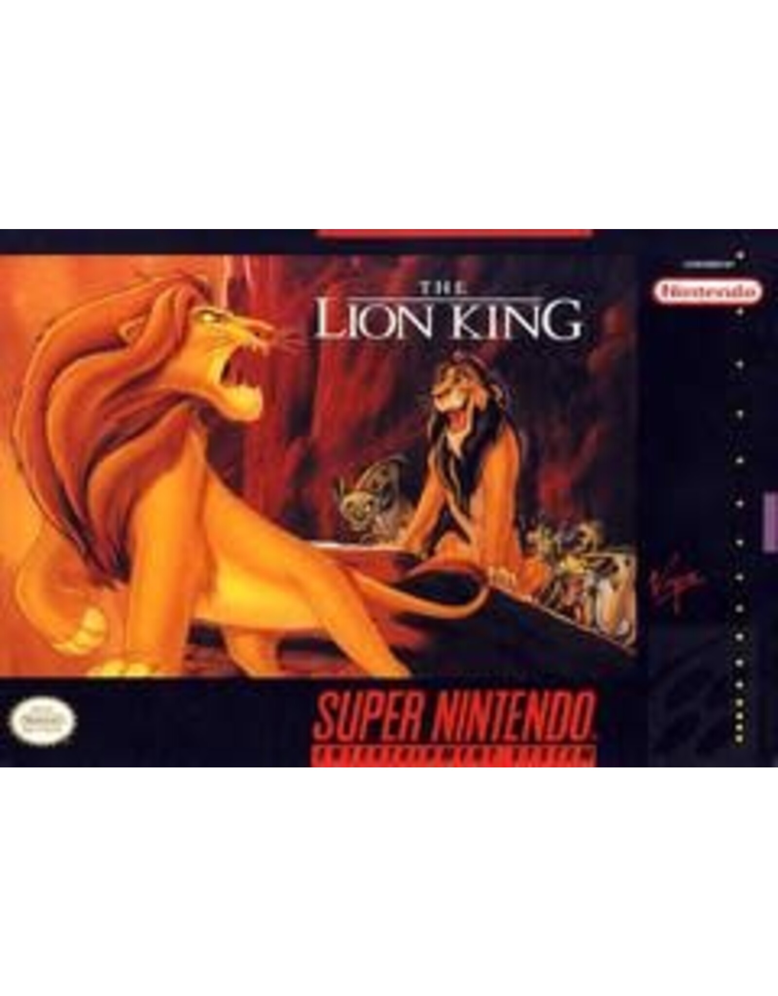 Nintendo Used Game - SNES - Lion King - [Cart Only]