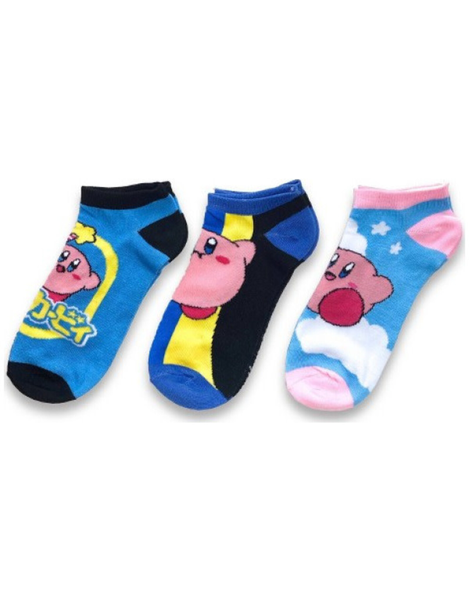 Bioworld Bioworld - Kirby - Kirby Character Ankle Socks [3 Pack]