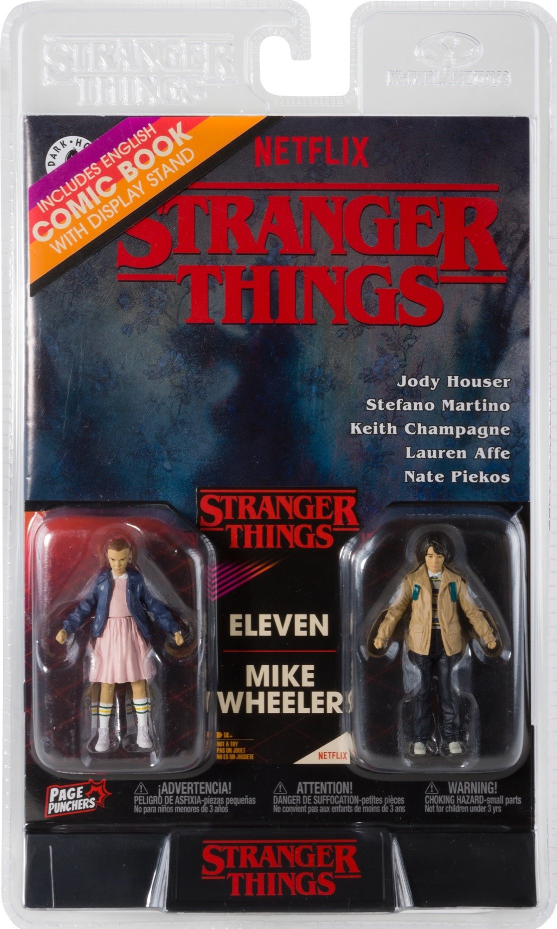 McFarlane Toys Stranger Things - 3" Figures w/ Comic (Eleven/Mike)