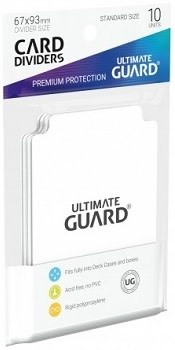 Ultimate Guard Trading Card Dividers (White) 10pk
