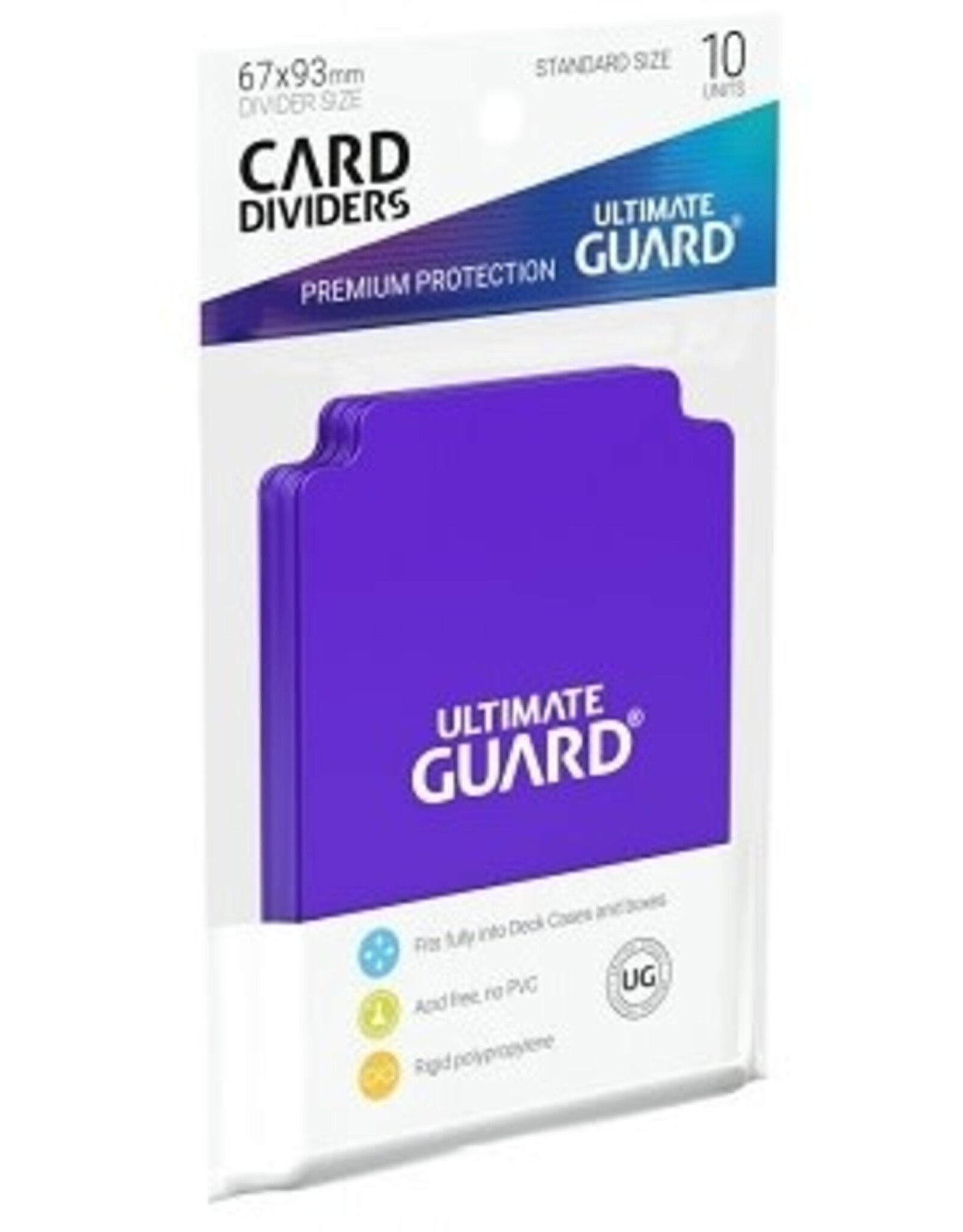 Ultimate Guard Trading Card Dividers (Purple) 10pk