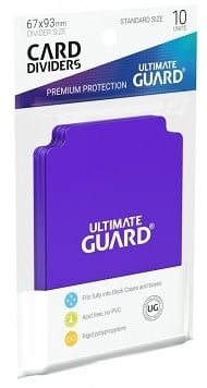 Ultimate Guard Trading Card Dividers (Purple) 10pk