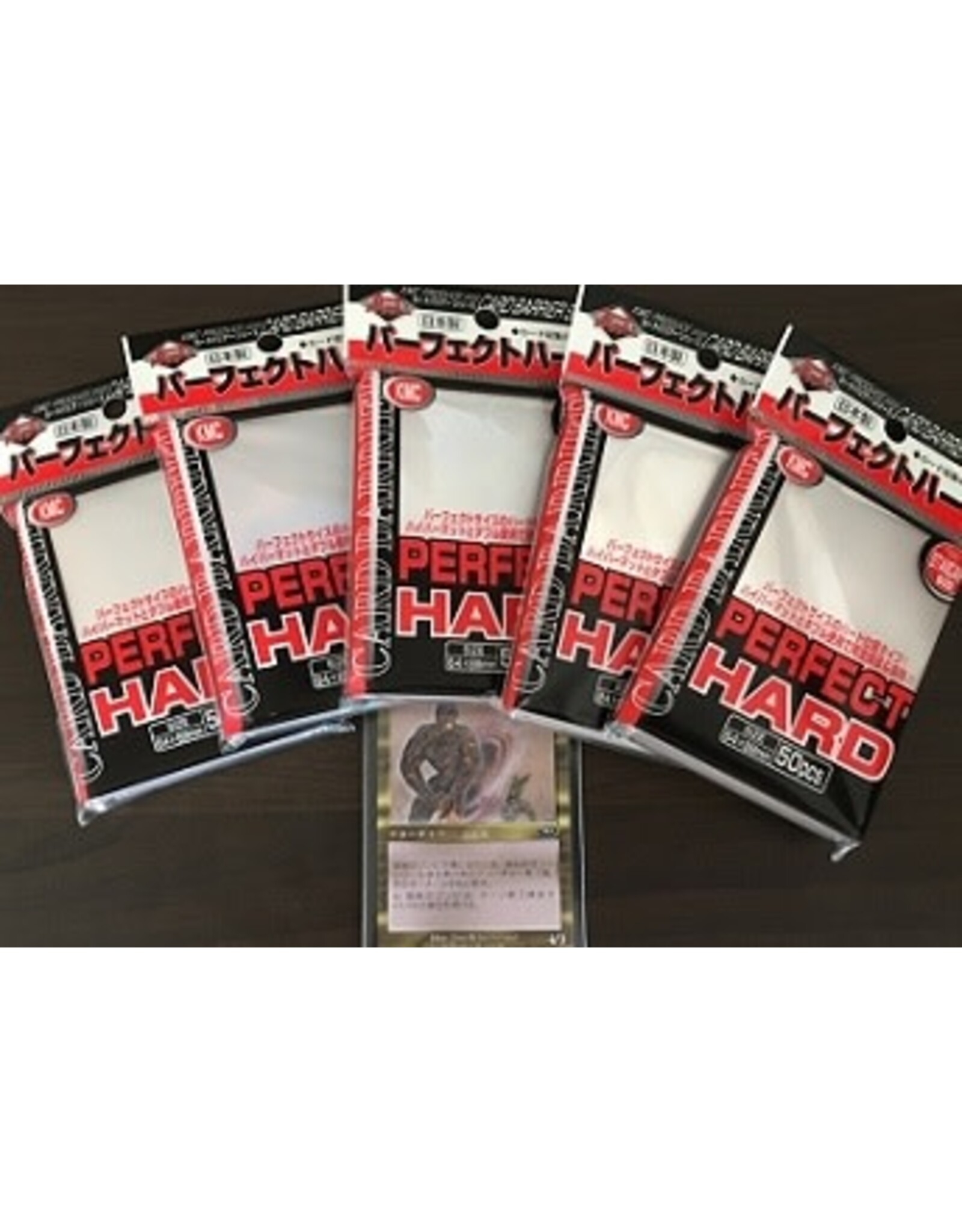 KMC Perfect Hard - Trading Card Sleeves (Clear) 50ct