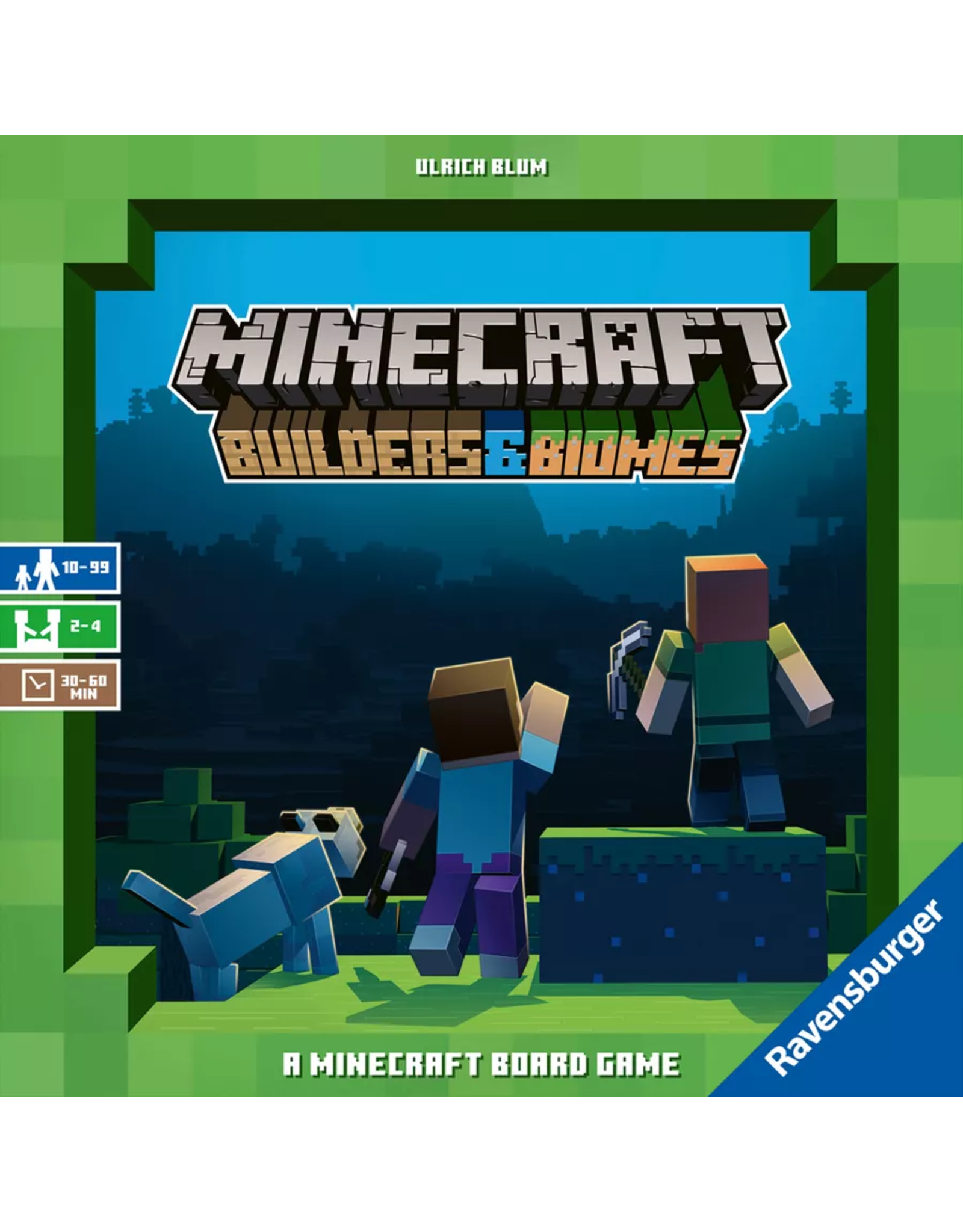 Brotherwise Games Ravensburger - Minecraft: Builders and Biomes - Board Game