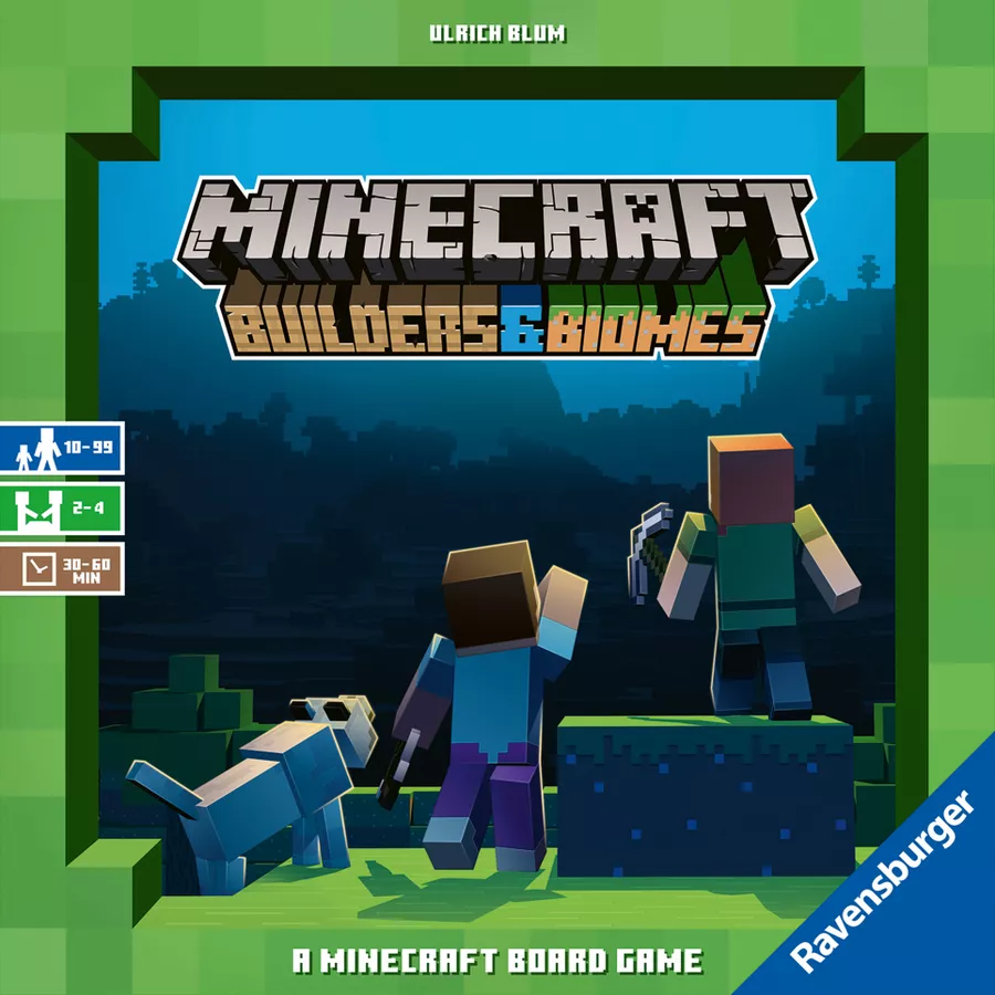 Brotherwise Games Ravensburger - Minecraft: Builders and Biomes - Board Game