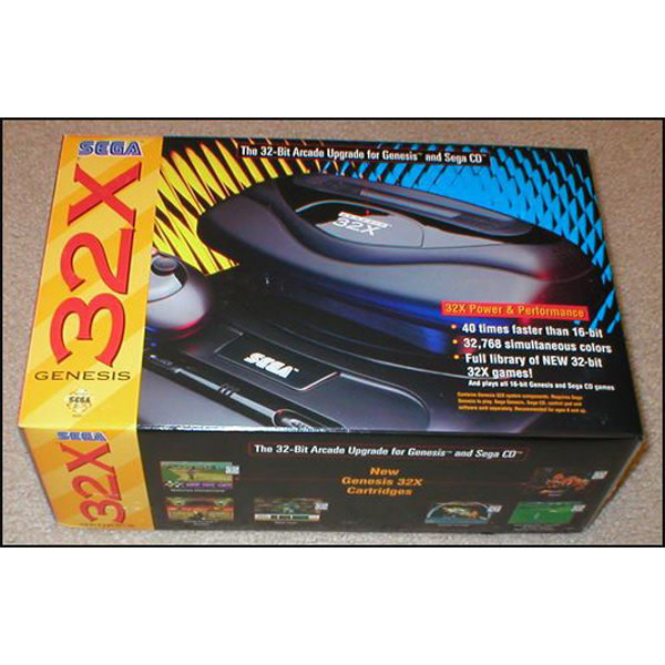 Used Console SEGA 32X Complete In Box Thompson Auto Wash