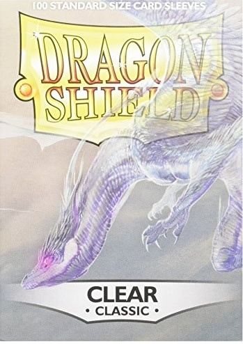dragon shield Trading Card Sleeves (Clear) 100ct