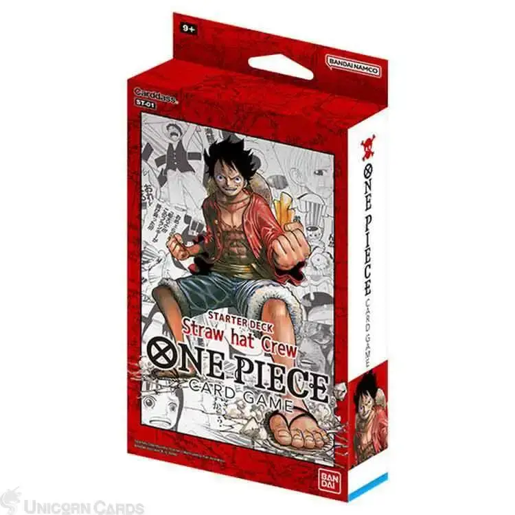 Bandai One Piece Card Game - Straw Hat Crew Starter Deck [ST01]