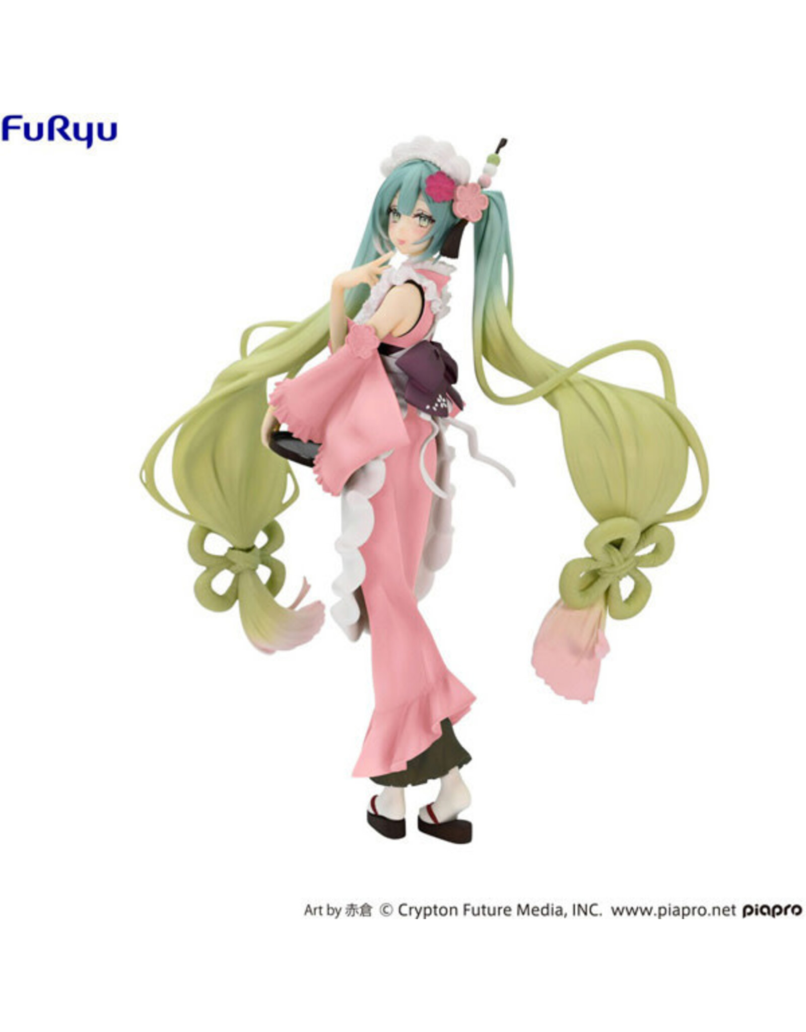 Sega Goods Hatsune Miku - Matcha Green Tea Parfait  - 8" Figure