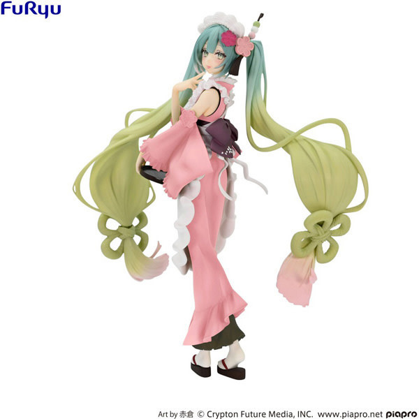 Sega Goods Hatsune Miku - Matcha Green Tea Parfait  - 8" Figure
