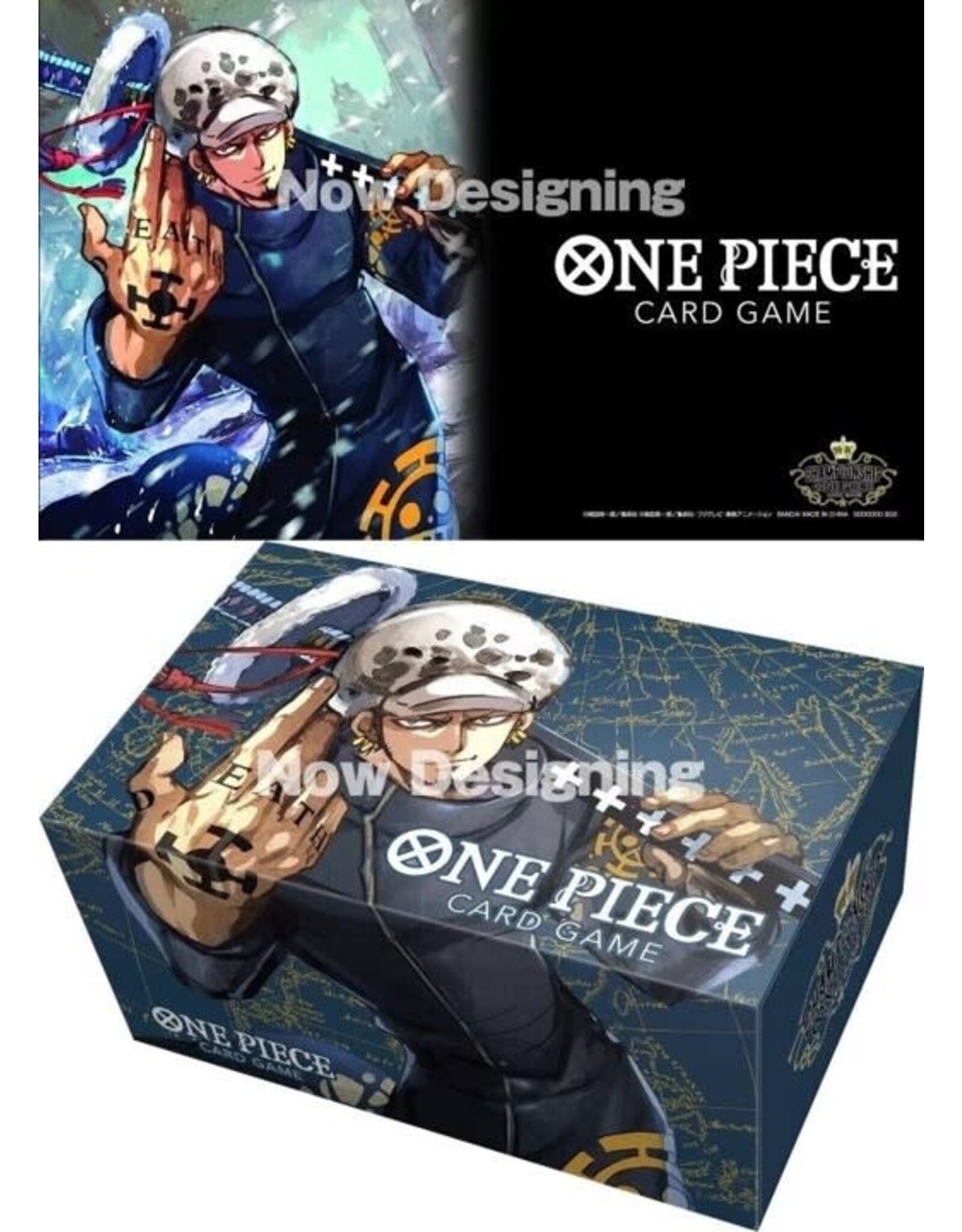 Bandai One Piece CG - Trafalgar Law Playmat w/ Card Case