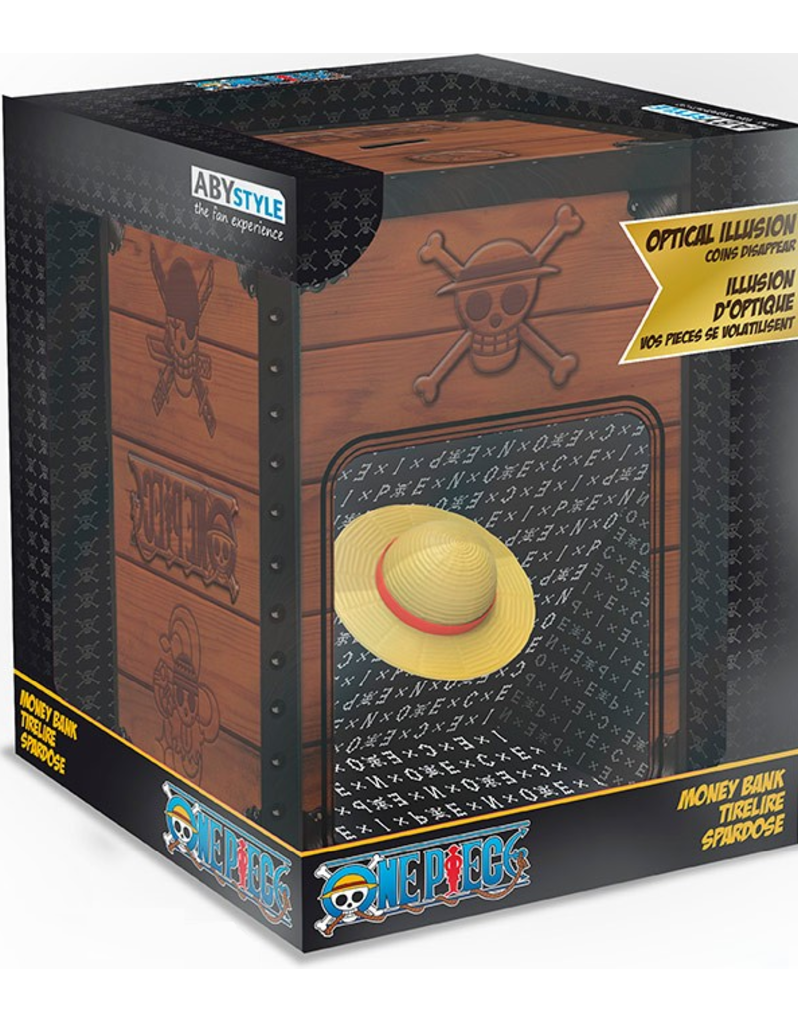 Abysse America One Piece - Straw Hat Coin Bank