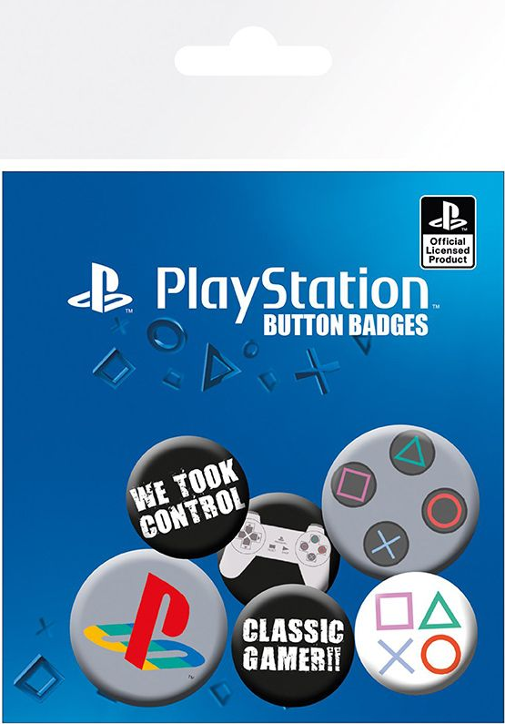 Abysse America Playstation - Mixed Badge Pack