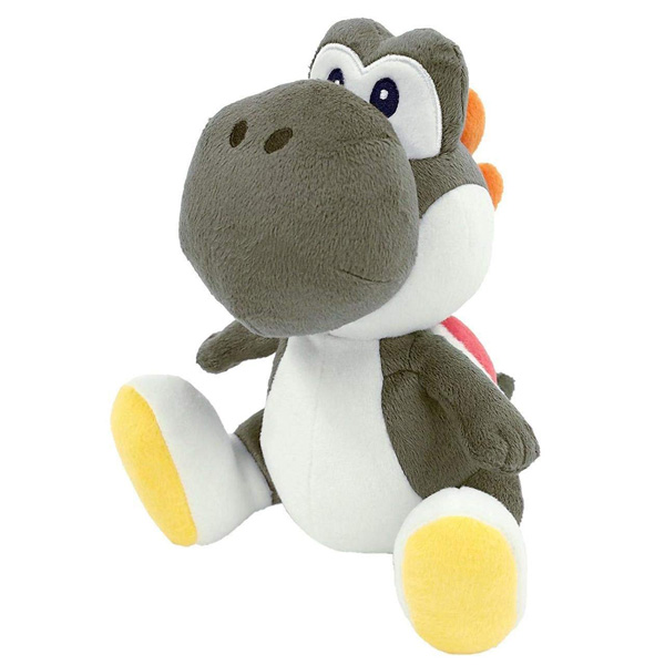 Little Buddy Super Mario Bros - Black Yoshi 8" Plush