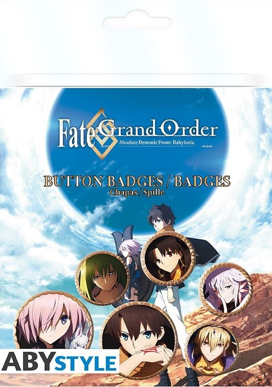 Abysse America **CLEARANCE** Fate Grand Order - Characters Badge Pack