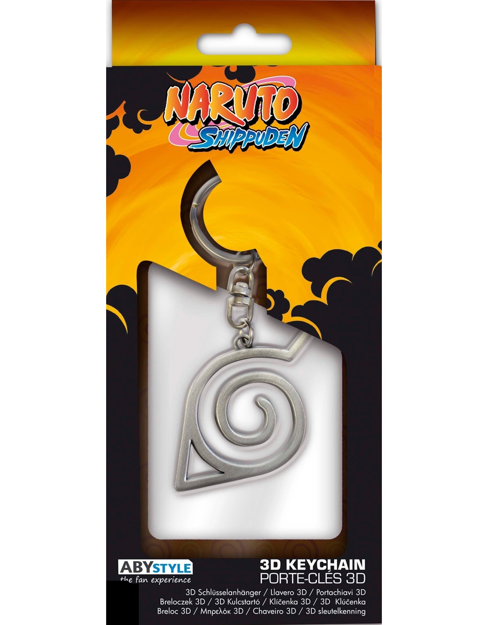 Abysse America Naruto - Konoha Keychain