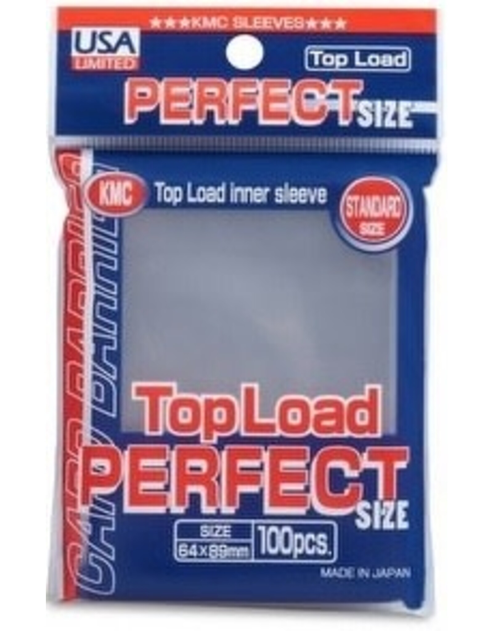 KMC KMC Perfect Fit Trading Card Sleeves 100ct
