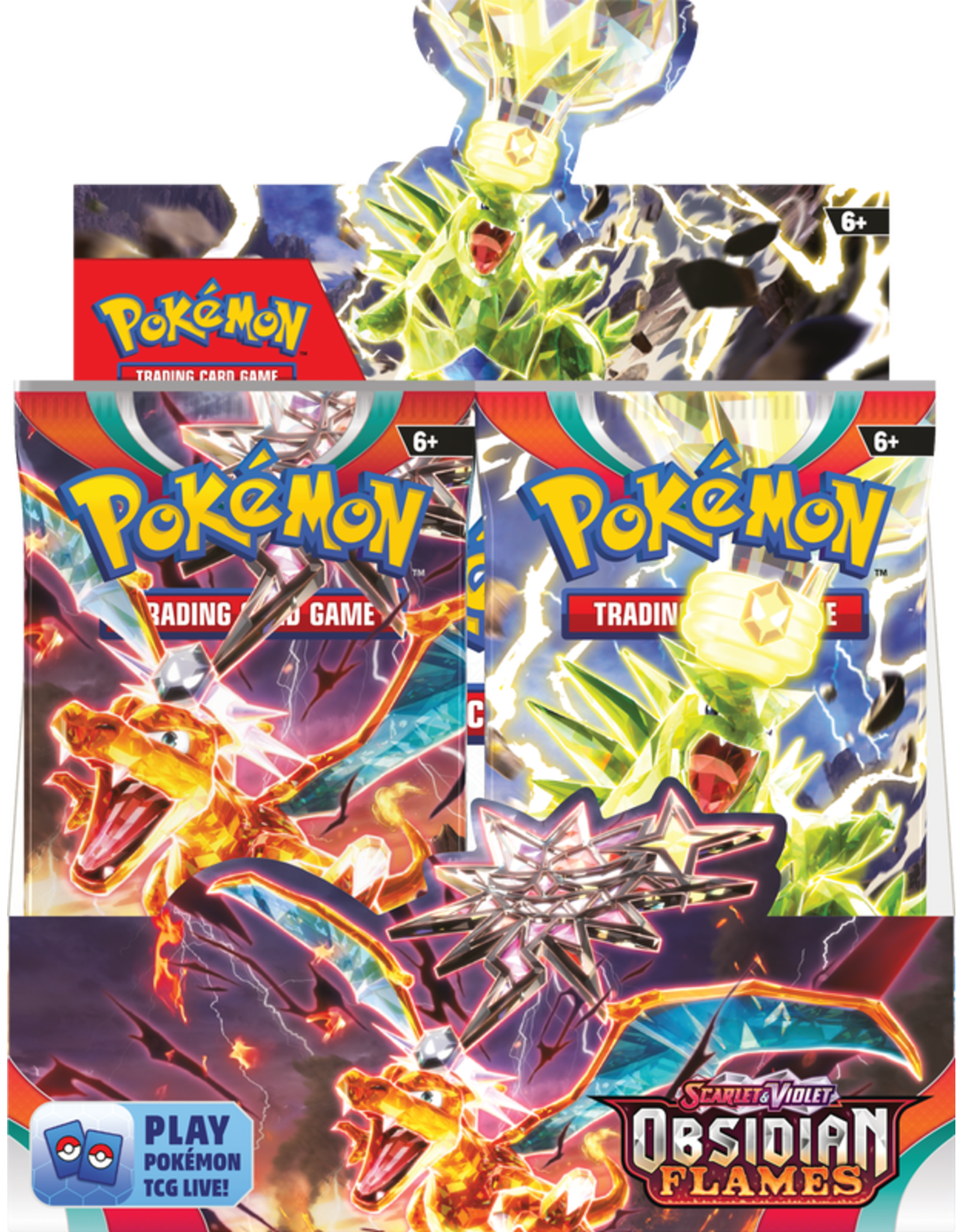 The Pokemon Company Pokémon Trading Card Game - Obsidian Flames Booster Pack