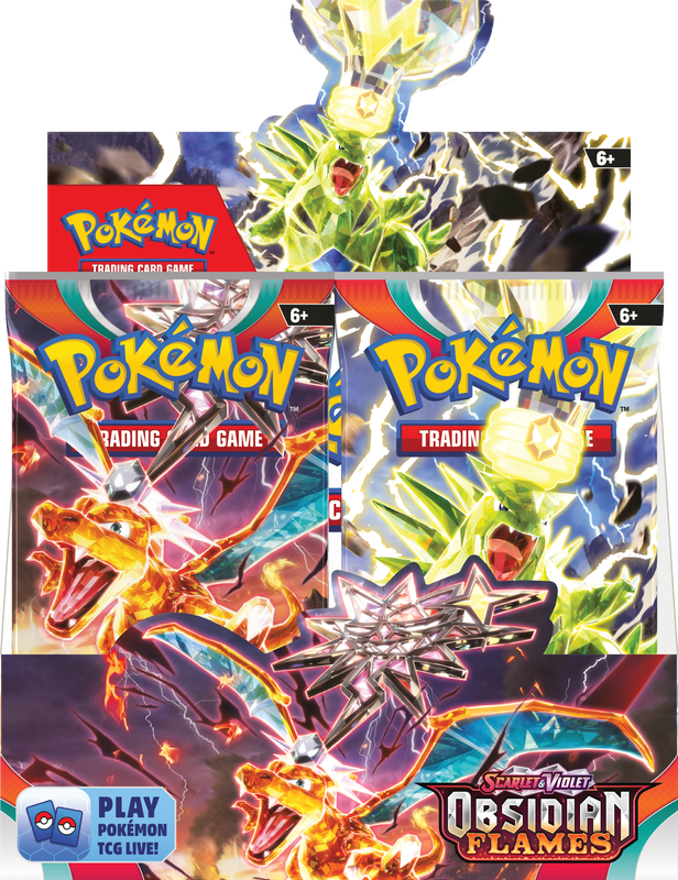 The Pokemon Company Pokémon Trading Card Game - Obsidian Flames Booster Pack