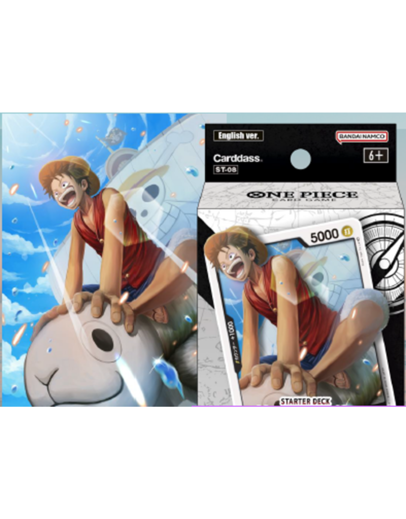 Bandai One Piece Card Game - Monkey.D.Luffy Starter Deck [ST08]