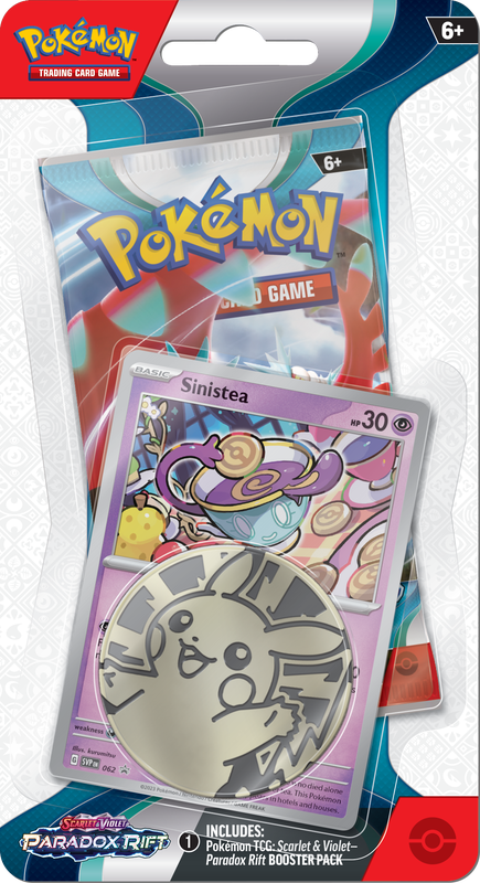 The Pokemon Company Pokémon Trading Card Game - Paradox Rift Checklane (Promo Card Blister Pack)