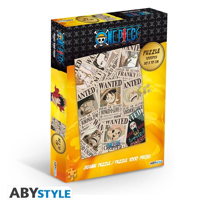 Abysse America One Piece - Wanted Posters 1000 Piece Puzzle
