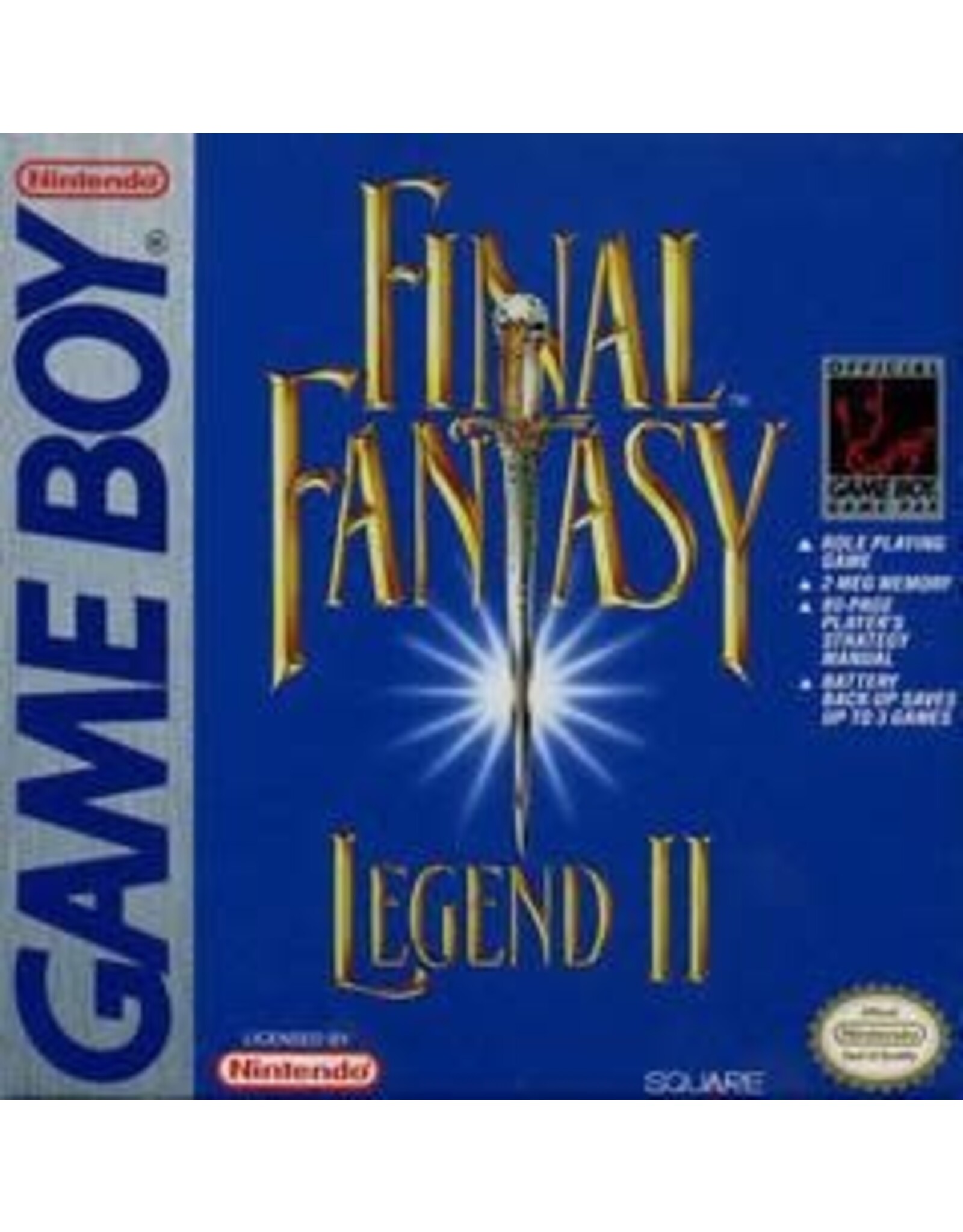 Nintendo Used Game - GB - Final Fantasy Legend II - CIB