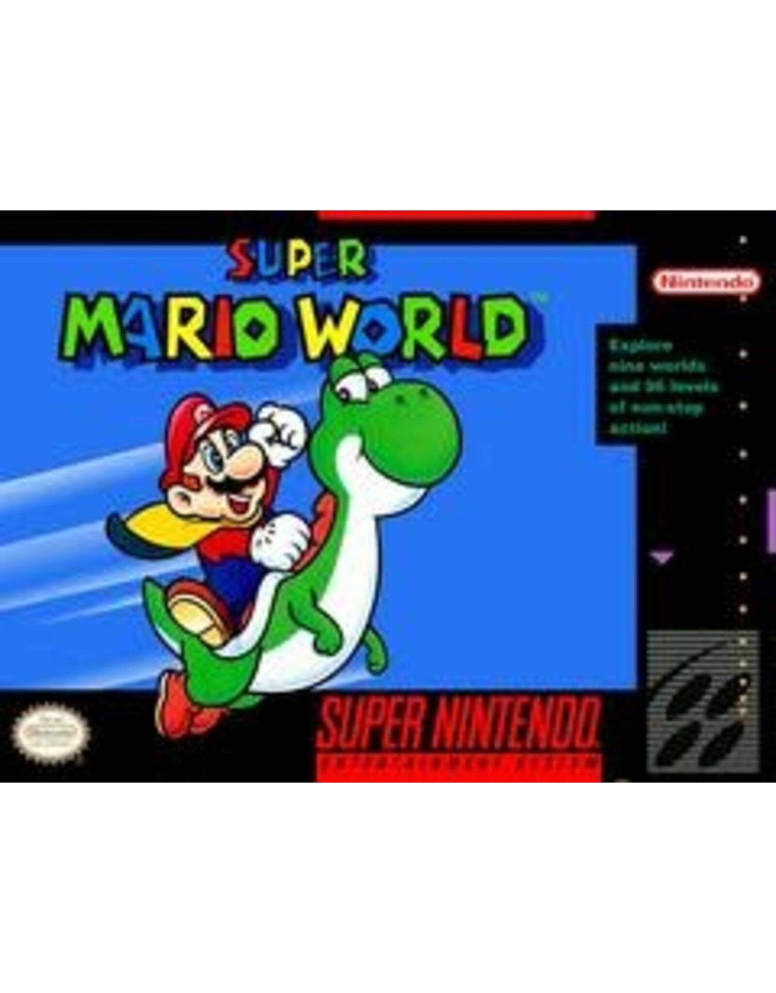 Nintendo Used Game - SNES - Super Mario World [Cart Only]