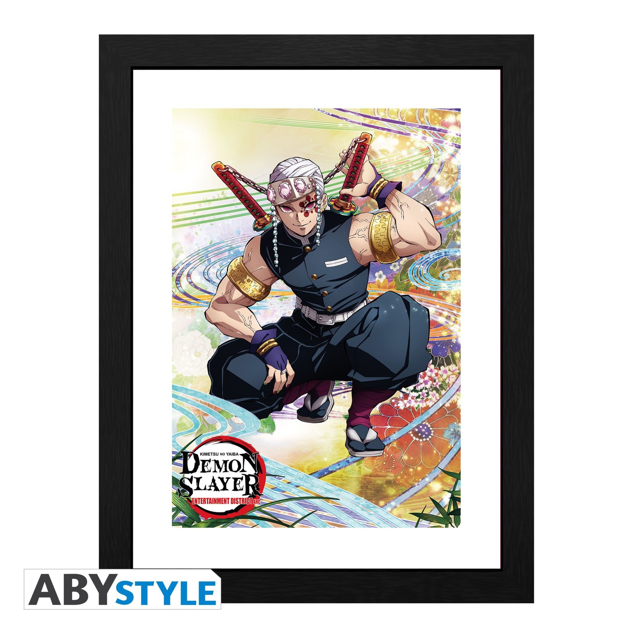Abysse America Demon Slayer: Kimetsu no Yaiba - S2 Tengen 12x16 Framed Poster