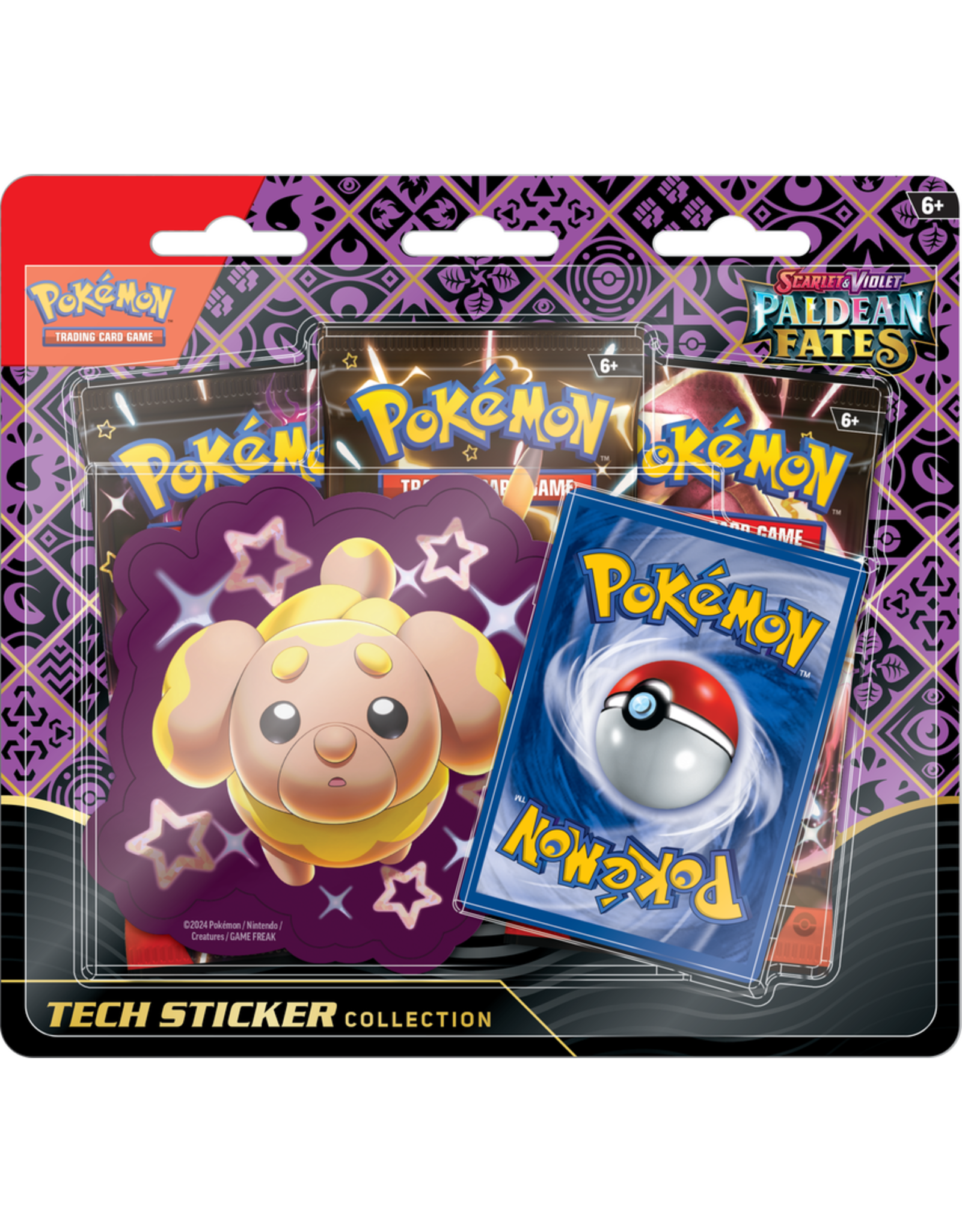 The Pokemon Company Pokémon Trading Card Game - Paldean Fates Tech Sticker Collection