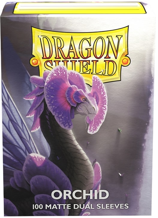 dragon shield Trading Card Sleeves (Dual Matte Orchid) 100ct