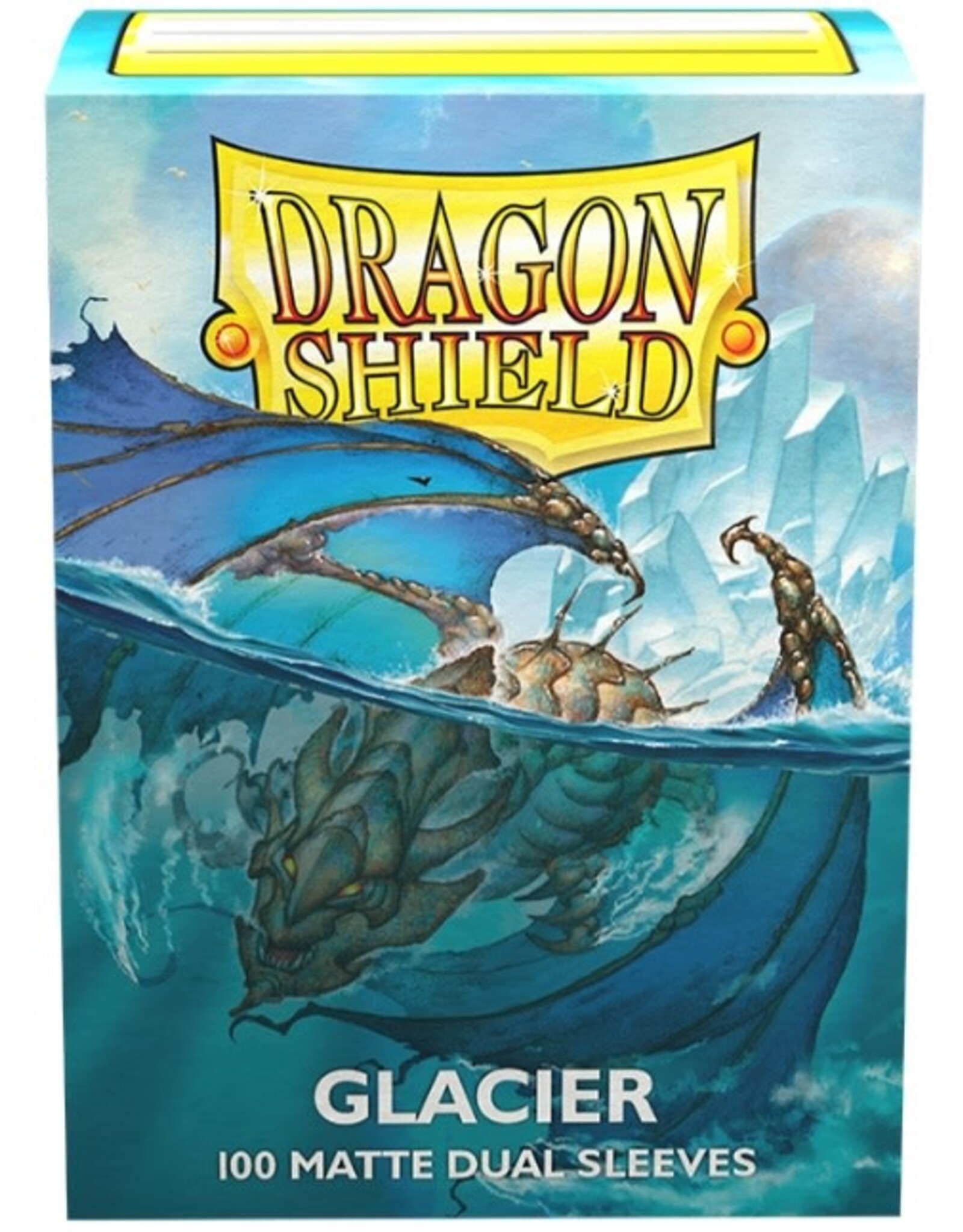 dragon shield Trading Card Sleeves (Dual Matte Glacier) 100ct